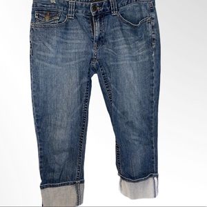 Banana Republic Cuffed and Cropped Jeans Size 6